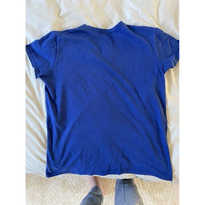 Pre-owned Dior Blue Cotton T-shirts