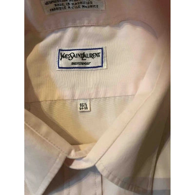 Pre-owned Saint Laurent Shirt In Pink