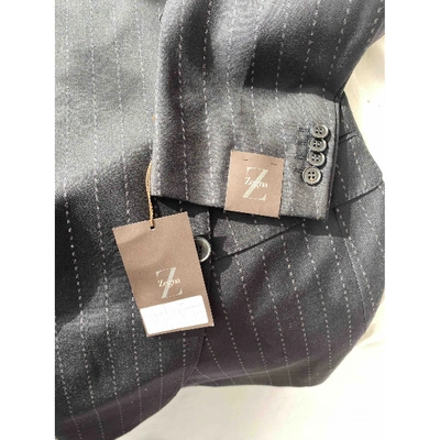 Pre-owned Z Zegna Blue Wool Suits