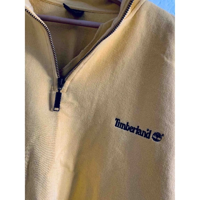 Pre-owned Timberland Sweatshirt In Yellow
