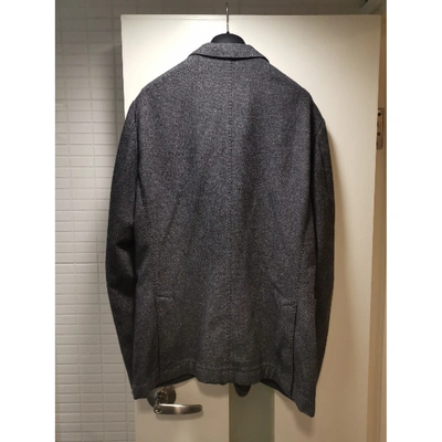 Pre-owned Z Zegna Grey Wool Jacket