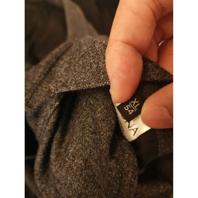 Pre-owned Z Zegna Grey Wool Jacket
