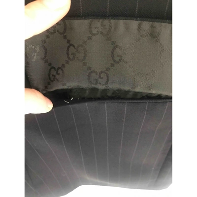 Pre-owned Gucci Wool Jacket In Black