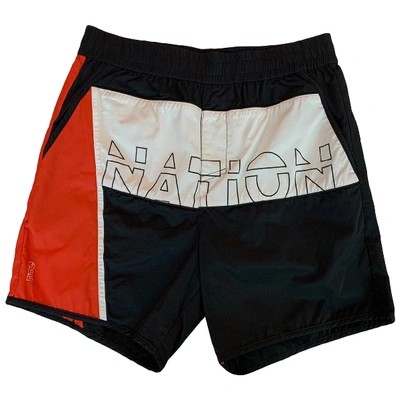 Pre-owned P.e Nation Black Polyester Shorts