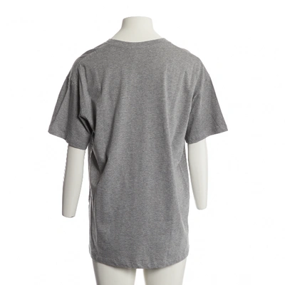 Pre-owned Mugler Grey Cotton T-shirt