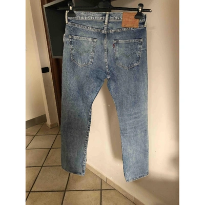 Pre-owned Levi's Blue Cotton Jeans