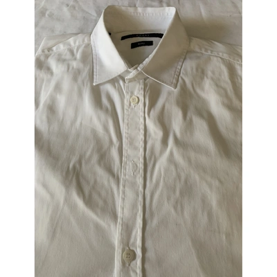 Pre-owned Gucci White Cotton Shirts
