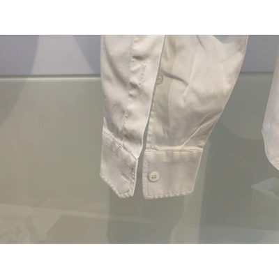 Pre-owned Gucci White Cotton Shirts