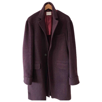 Pre-owned Ballantyne Purple Wool Coat