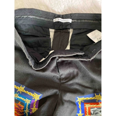 Pre-owned Givenchy Black Cotton Shorts