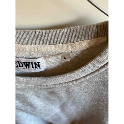 Pre-owned Edwin Grey Cotton Knitwear & Sweatshirt
