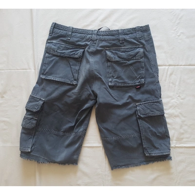 Pre-owned Belstaff Blue Cotton Shorts