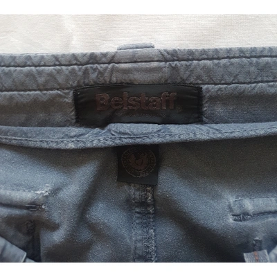 Pre-owned Belstaff Blue Cotton Shorts