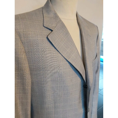 Pre-owned Canali Vest In Grey
