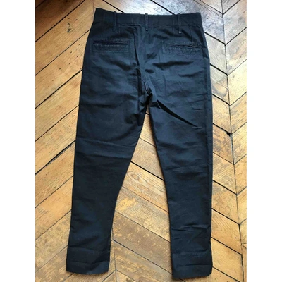Pre-owned Lemaire Trousers In Black