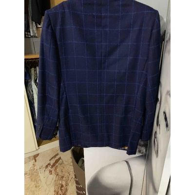 Pre-owned Loro Piana Blue Cashmere Jacket