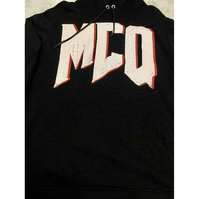 Pre-owned Mcq By Alexander Mcqueen Black Cotton Knitwear & Sweatshirt