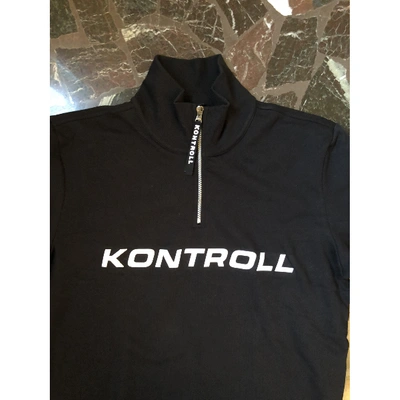 Pre-owned Kappa Sweatshirt In Black