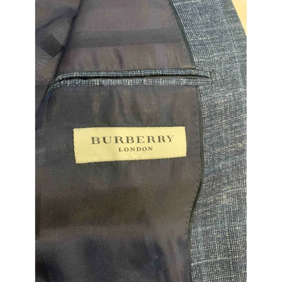Pre-owned Burberry Vest In Navy