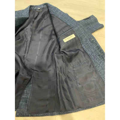 Pre-owned Burberry Vest In Navy