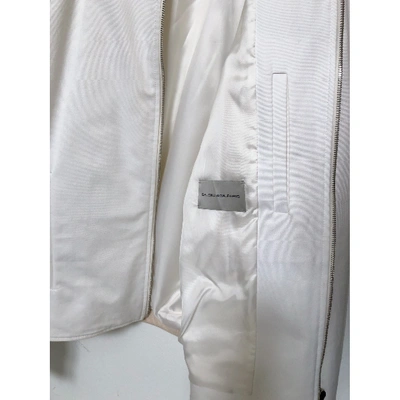 Pre-owned Balenciaga White Cotton Jacket