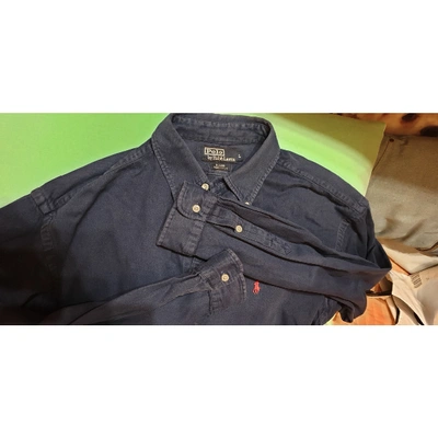 Pre-owned Polo Ralph Lauren Shirt In Blue