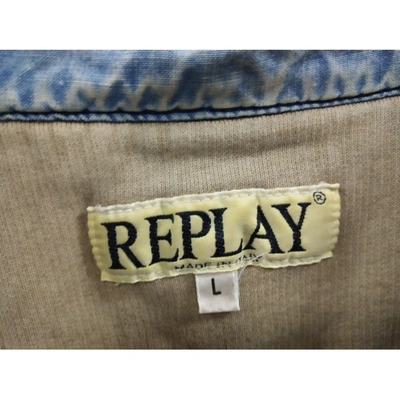 Pre-owned Replay Sweatshirt In Grey