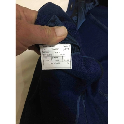 Pre-owned Tagliatore Blue Cotton Jacket