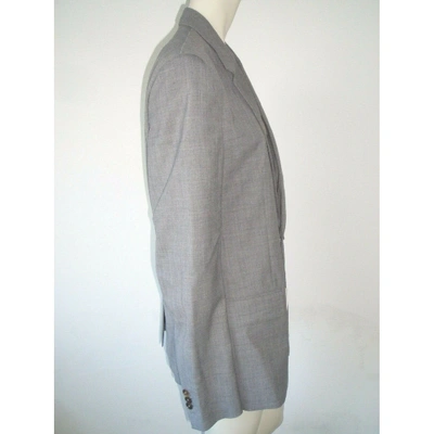 Pre-owned Maison Margiela Grey Wool Jacket