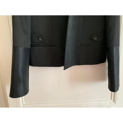 Pre-owned Balenciaga Black Wool Jacket