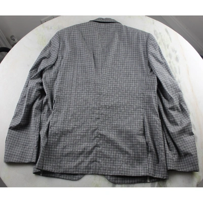 Pre-owned Hardy Amies Grey Wool Jacket