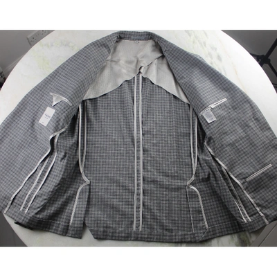 Pre-owned Hardy Amies Grey Wool Jacket
