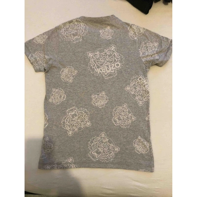 Pre-owned Kenzo Grey Cotton T-shirt