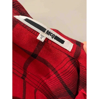 Pre-owned Mcq By Alexander Mcqueen Jacket In Red
