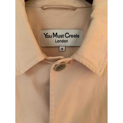 Pre-owned Ymc You Must Create Pink Cotton Jacket