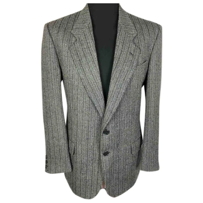 Pre-owned Emanuel Ungaro Grey Wool Jacket