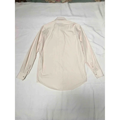 Pre-owned Versace Shirt In Beige