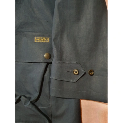 Pre-owned Polo Ralph Lauren Blue Cotton Jacket