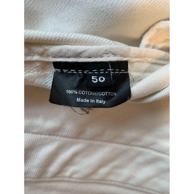 Pre-owned Gucci Jacket In White