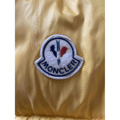 Pre-owned Moncler Yellow Coat