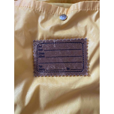Pre-owned Moncler Yellow Coat