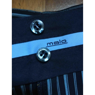 Pre-owned Malo Trousers In Other