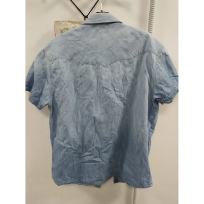 Pre-owned Wrangler Shirt In Turquoise