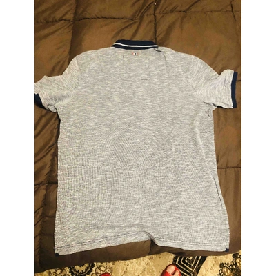 Pre-owned Napapijri Grey Cotton Polo Shirts