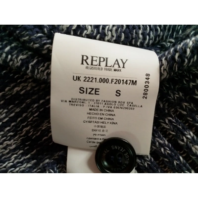 Pre-owned Replay Knitwear & Sweatshirt In Blue