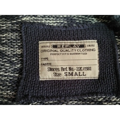 Pre-owned Replay Knitwear & Sweatshirt In Blue