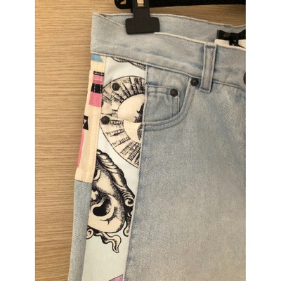 Pre-owned Versace Slim Jean In Multicolour