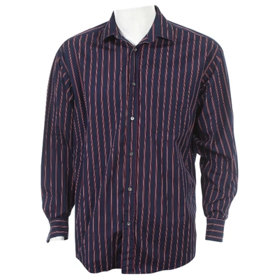 Pre-owned St Dupont Shirt In Navy