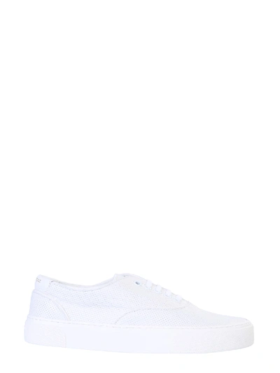 Shop Saint Laurent Venice Sneakers In Bianco