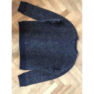 Pre-owned Valentino Wool Sweatshirt In Grey